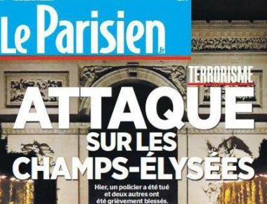 Ο Γαλλικός Τύπος για την επίθεση στο Παρίσι (φωτό)